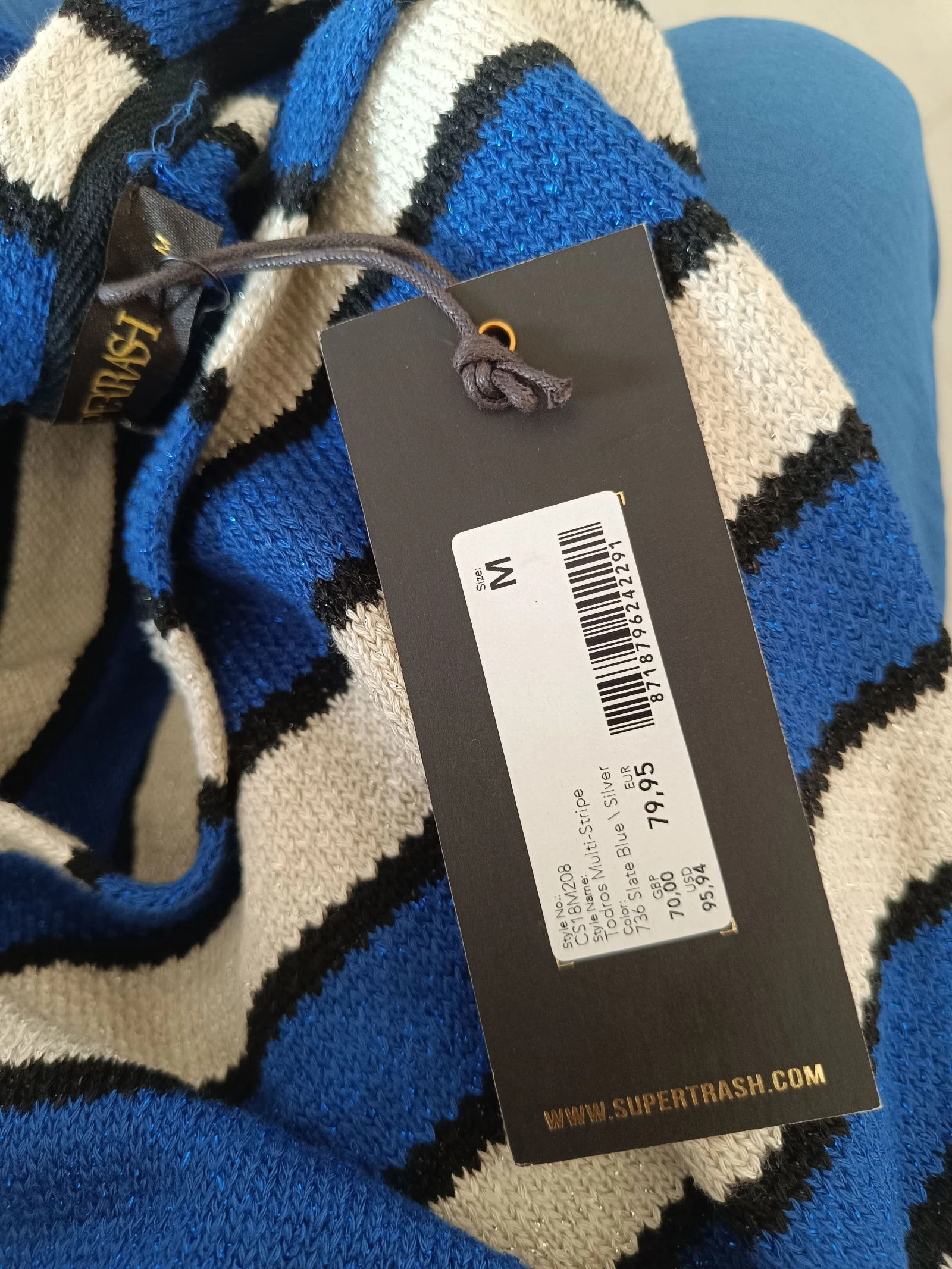 Jersey Lúrex Rayas Supertrash M nuevo etiqueta (PVP 80€) 💙 – photo 6